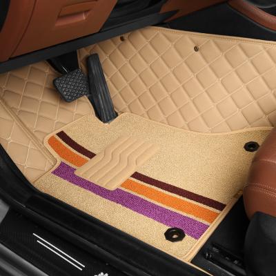 China Durable Using / Waterproof / Non-Slip / Easy To Clean 3D Surrounded Fashion Style Durable Using Leather Custom Fit Car Floor Mats for sale