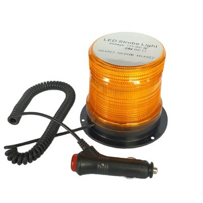 China Best Strobe Factory Price Car DC 12V/24V Amber Emergency Strobe Rotating Light Beacon Led Warning Light for sale