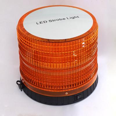 China LED Strobe 4-AA Battery Warning Light For Truck School Bus Crane With Magnet Installed for sale