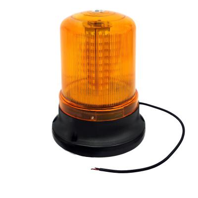 China Strobe Car Roof Around Led Strobe Warning Light Amber Waterproof Emergency Flashing Beacon For Car for sale