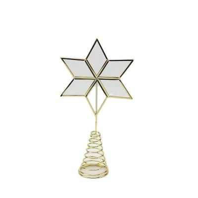 China Glass-Glass Ornaments Christmas Stars Christmas Ornaments for sale