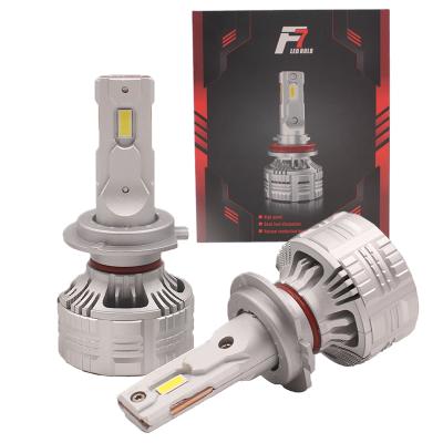 China F7 130W 13000LM H4 H7 All-in-one H1 H3 H7 H11 9005 Car LED Headlights H13 9007 H4 Headlight Bulbs 9006 Headlamps for sale