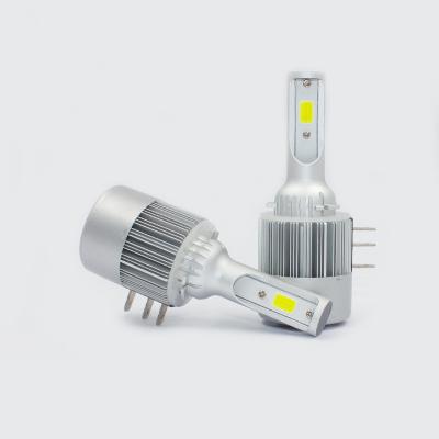 China Wireless Angel Eyes/LED Headlight 12V H15 LED Headlight Bulb 30W 8000LM Car Headlight Lamp For Audi BMW H15 Conversion Driving Light for sale