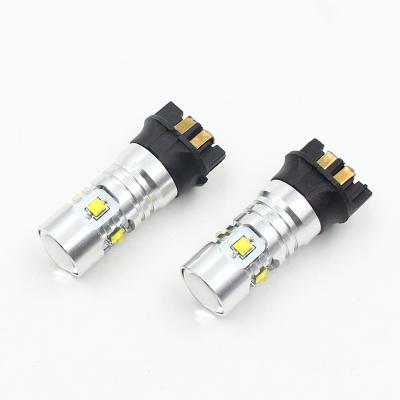 China Long Life Amber Error Free PWY24W PW24W LED Bulbs For Audi A3 A4 A5 Q3 LED PW24W Car Turn Signal Lights for sale