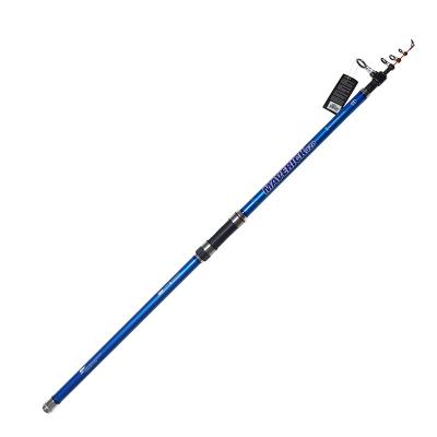 China Carbon UCATCHOK 4.2m carbon fiber long section telescopic hard rod surfcasting fishing rod for saltwater for sale