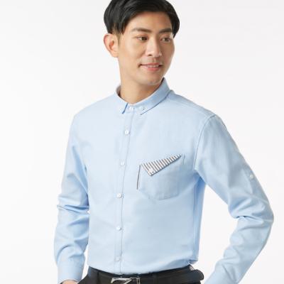 China restaurant & Bar Long Sleeve Mens Smart Uniform Shirts for sale