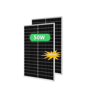 China China 18V 50watt 60watt 80watt 50w 60w 80w 100w 120w Mono Solar System Street Light 32 Cell Solar Panel for sale