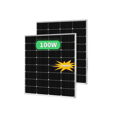 China Solar system solar street light manufacturers in china solar panels 32 cells 100w monocrystalline solar panel for home system for sale