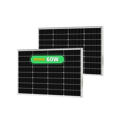 China Mini Solar Panels 40w 50w 60w 80w 100w 12v PV Solar Module Cheap Price Solar System Small Street Light Solar Panel for sale