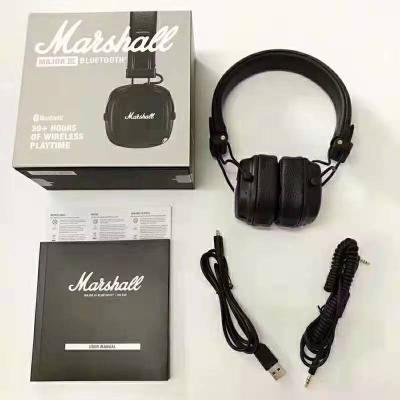 China Portable+Wireless Marshall Major 3 series High Quality Wireless Bluetooth On-Ear Headset Headphone Earphone Earbud for Marshall Headphone Headset for sale