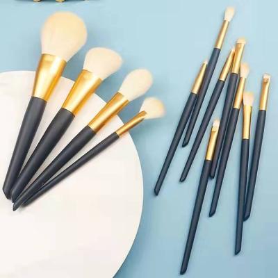 China High Quality Eyelash Powder Shading Makeup Brushes Mydestiny Blue Whale Makeup Brush Set Eyebrow Fan Brush Professional Makeup Brush Kit for sale