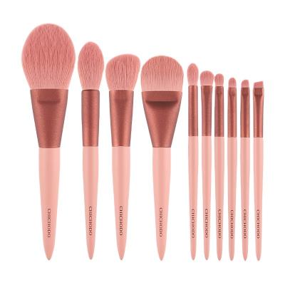 China Angular Blush 2021 Hot Selling Cherry Blossom Makeup Brush Cosmestic Brush Cute Makeup Brush Set for sale