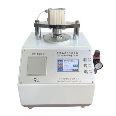 China RH-TQ100B Cigarette Paper Air Permeability Tester RH-TQ100B for sale