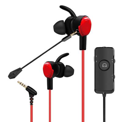 China In-ear Shenzhen Double Microphone 3D Surround Stereo Sound Gamer Ps4 Ps5 PC Gaming Earphone for sale