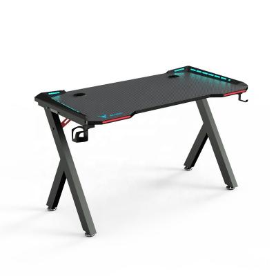 China Diy OEM Desk Worker Extendable Computer PC Gaming Desk And Game Table Can Custom Chair For Gamer for sale