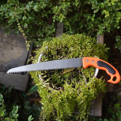 China Plastic Saw Handle Tree Branches Cutting Wood Grinding Hand Saw For Sale for sale