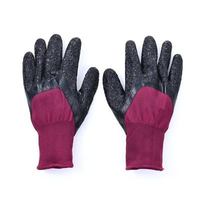 China Comfortable Leather Safety Jogger Gloves Safety Glovesprotective Safety Working Gloves for sale