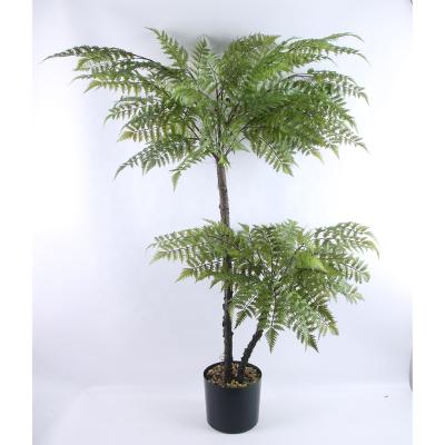 China Wholesale Contemporary Other Artificial Fern Faux Potted Plants Home Decor Trees Indoor Garden Decoration Outdoor Fake Plant In Pot zu verkaufen