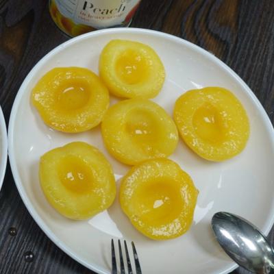 China 820g Canned Canned Canned Yellow Fruit Peach With Private Label for sale