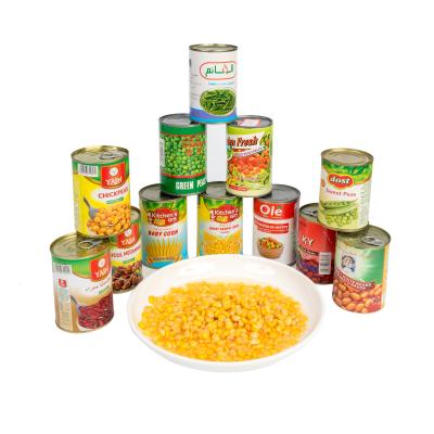 China Best Selling Canned Food Hottest Fresh Canned Corn Maize 184g Cans for sale