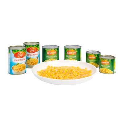 China Canned New Season Canned Fresh Sweet Yellow Corn For New Production for sale