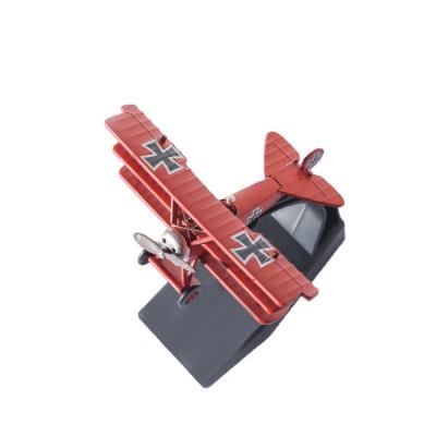 China Logo Hot New Products Eco-friendly ABS Material Customized Kid Toys Germany Fokker Dr.1 Model Plane New Model for sale