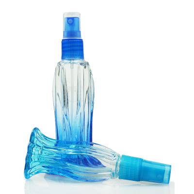 China Recyclable Luxury Cosmetic Packaging 15ml Mini Mermaid Fishtail Shape Glass Spray Bottle For Perfume/Essential Oil for sale