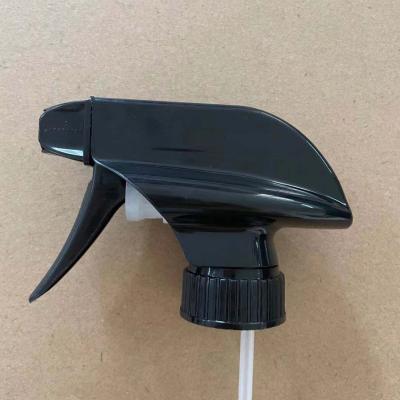 China Bottle Black Trigger Sprayer Better 28/400 Trigger Sprayer Plastic Acid Resistant Black for sale