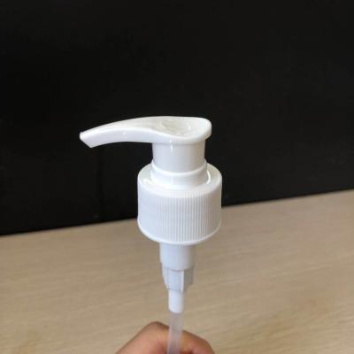 China 24/410 28/410 Non-Refillable Smooth, Ribbed Plastic Lotion Pump Custom Color Plastic Lotion Pump Dispenser for sale