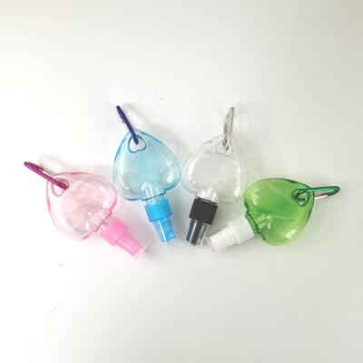 China Household Products Bottle Plastic Netting Plastic Key Chain Bottle For Moisture Lotion for sale