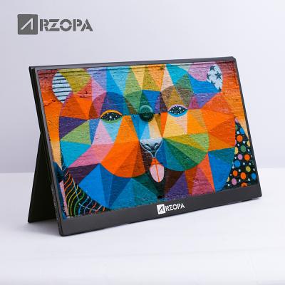 China Arzopa IPS HDR Display Screen Portable 4K Portable USB Monitor IPS Eye Care High Quality Dual Screen for sale