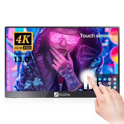 China 4K 3840x2160 (16:9) Slim 13.3 Inch UHD Touch Screen Portable Monitor Gaming 13.3 Inch for sale