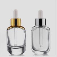 China garrafa 10ml de vidro cosmética multifuncional com o inodoro transparente da pipeta à venda