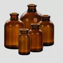 China Botellas de cristal farmacéuticas de la ronda lavable de Boston para la medicina líquida Amber Portable en venta