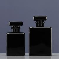 中国 黒い正方形の香水スプレーのびん洗濯できる無臭50ml 100ml 販売のため