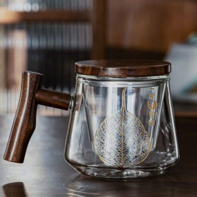 Китай 550ml загерметизировало чайник с Infuser, прочный чайник боросиликатного стекла с Infuser продается