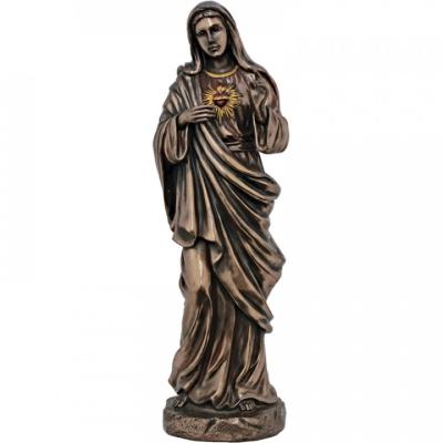 China Religious Cast Iron Jesus Statue Art Bronze Sculpture Antique Life Size Europe Garden Decoration Church for sale