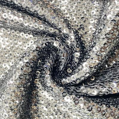 China Whole mesh fabric sale spun elastic rayon showy sequin wedding fabric abric for sale