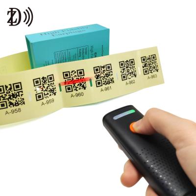 China Compatible ABS 1D 2D Barcode 2.4G 3-in-1 Handheld Wireless QR Code Scanner for sale