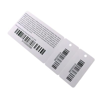 China Club Customized Plastic Card With Changeable Combo Barcode Code 3 in1 Card for sale