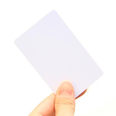 China White Smart Cards Waterproof / Waterproof White RFID Printable Plastic Card For T50 Inject Printer for sale