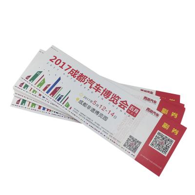 China For VIP Concert RFID Ticket Festival Concert Ticket Invitation for sale