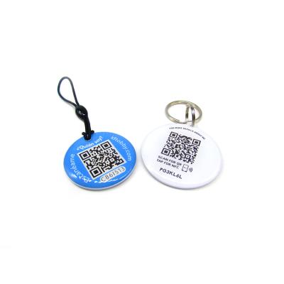 China Waterproof / Waterproof Custom Design Stick NFC Pet ID Collar Tag for sale