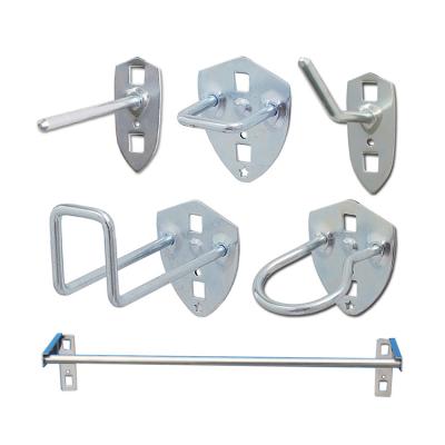 China Cold Rolled Steel Galvanized Sheet Hardware Store Storage Display Heavy Duty Hanging Hook for sale