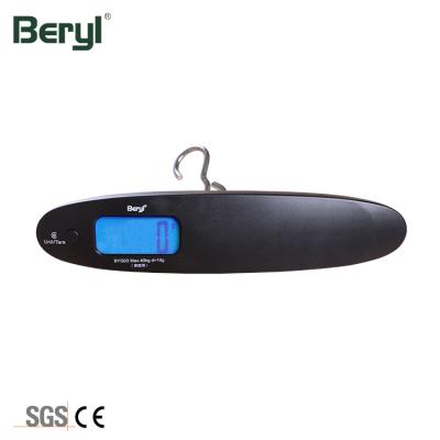 China Hot Sale 40KG 10G Low Battery Indication /Overload Portable Travel Weight Hand Hanging Weighing Electronic Digital Luggage Scale for sale