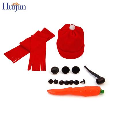 China New Christmas Education DIY Toy Decorative Snowman Decorating Kits Snowman Making Tools for sale