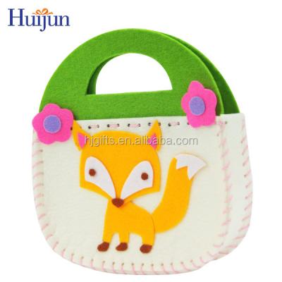 China Handmade Felt Bag Cute DIY Felt Handmade Bag Toy for sale