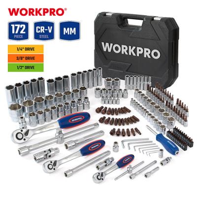 China Mechanics WORKPRO 172PC 1/4