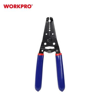 China Wire Cutter Tool Comfortable Wire Stripper WORKPROWire Handle Stripping Tool Crimping and Twisting Tool for sale