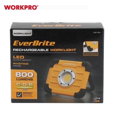 China Durable EVERBRITE WORKLIGHT LED 800 LUMENS WORKLIGHT LED Rechargeable Portable Waterproof Flood Lights For Outdoor Work Camping Light for sale